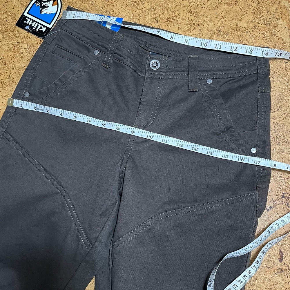 KUHL Wm’s Rydr Pant NWT In Espresso Sz 2 Regular - Picture 13 of 16